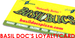 Basil Doc's loyalty card